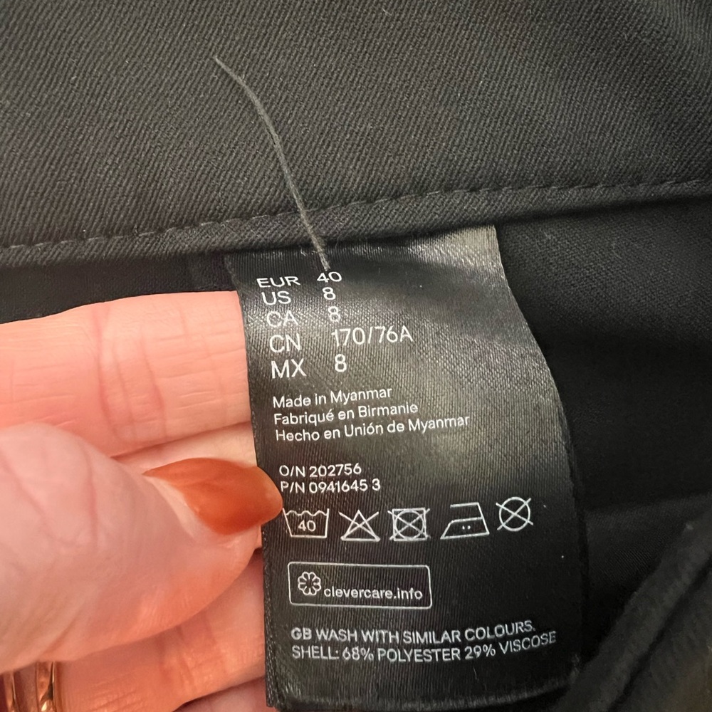 Black dress pants - Picture 3 of 5